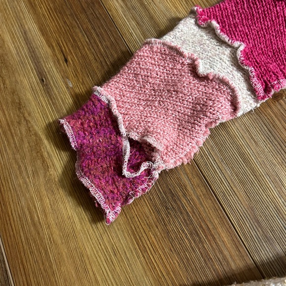 Upcycled Handmade Sweater Coat - Picture 2 of 15